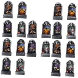 Produktbild: BESPORTBLE 15 Stk Halloween-Grabsteinlichter Astetische Raumdekoration Halloween-Tischlampe Halloween dekoartikel outdoor Halloween Dekoration Halloween-Dekoration Halloween-Desktop-Dekor