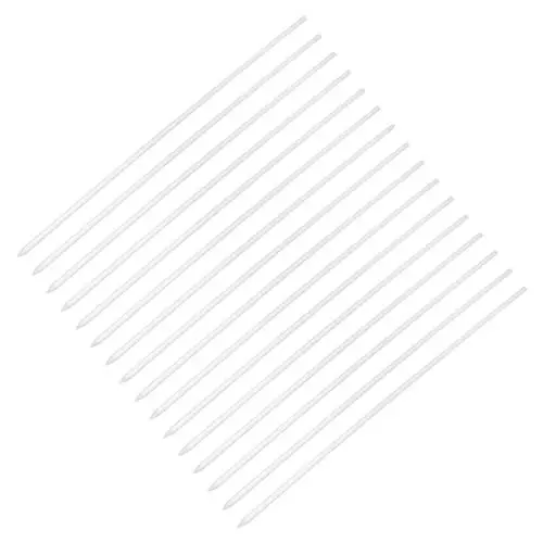 Produktbild: BESPORTBLE Pflanzenstäbe Aus Acryl – 16er-Pack Für Pflanzenstützen Im Innenbereich Spiralförmige Pflanzenstützstäbe Für Weinreben Und Kakteen