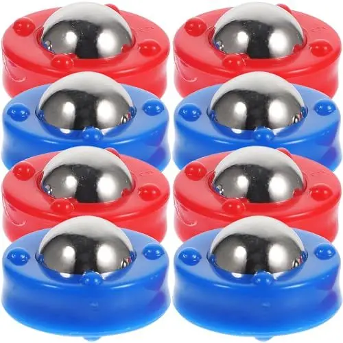 Produktbild: BESPORTBLE 16-Teiliges Tisch-Shuffleboard-Mini-Zubehör Tisch-Zubehör Schreibtisch-Spielzeug Mini-Tischspiele Shuffleboard-Perlen Shuffleboard-Tisch-Pucks Shuffleboard-Ersatzrollen-Set