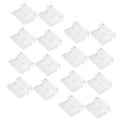 Produktbild: BESPORTBLE Aquarium Deckel Halterung Griff 6mm Clips Für Glas Fit Schildkröte Tank Zubehör