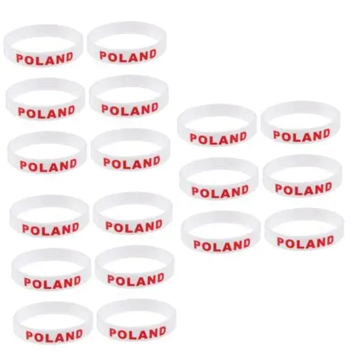 Produktbild: BESPORTBLE 3sets Unisex Silikon Armband Flagge Handgelenk Für Komfortable Für Tragen 6 Stücke * 3