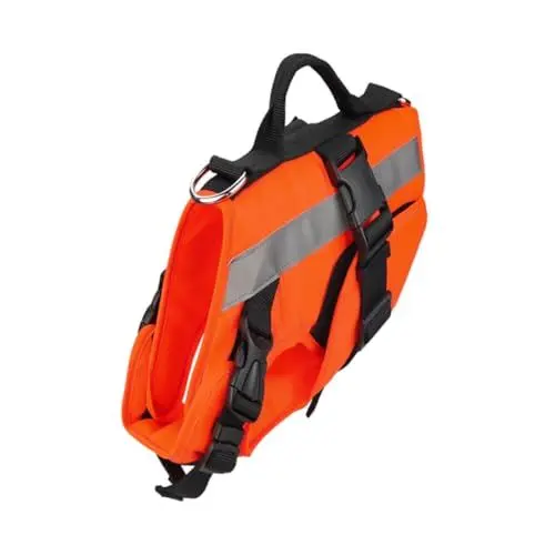 Produktbild: BESPORTBLE Haustier-bademode Für Den Außenbereich Schwimmweste Für Hunde Größe S Orange Stilvolle Hundeweste
