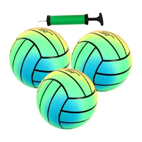 Produktbild: BESPORTBLE 1 PVC-regenbogenkugel Spielplatzbälle Poolspiele Für Jugendliche Und Erwachsene Sportbälle Aus Gummi Für Kinder Sommerfest Auf Dem Spielplatz Spielball Abschlussball Abspielen Baby