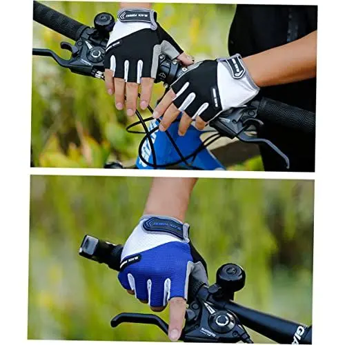 Produktbild: BESPORTBLE 1 Paar Handschuhe Zum Trainieren Fitness-Handschuhe Für Herren Fingerlose Handschuhe Herren-Glives Sommer-Fahrradhandschuhe -Handschuhe Halbe Finger Atmungsaktive