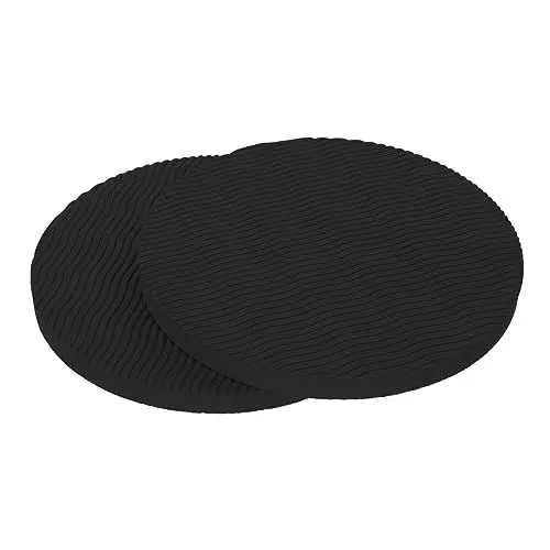 Produktbild: BESPORTBLE 1 Paar Hochwertige Rutsch Yoga Pads Professionelle und Ellbogenpolster für Zuhause Dicke Vielseitige Schützer für Fitness Yoga und Gartenarbeit Schwarz