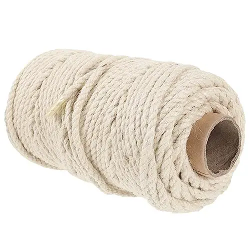 Produktbild: BESPORTBLE 1 Rolle Kletterseil Für Katzen Katzenabwehrmittel Ersatzseil Für Katzenkratzer Kätzchen Katzenhaus Guck-guck Kratzbaum Seil Katzenbürste Zum Häuten Katzenband Weiß Sisalseil