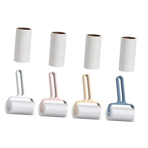 Produktbild: BESPORTBLE 1 Satz Aufkleber Haarentferner für Couch Fusselrolle für Tierhaare Couch Fusselrolle pet Hair Brush pet Hair Cleaner fusselentferner für Katzen Fusselrollen Weißes Silikonpapier