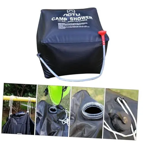 Produktbild: BESPORTBLE 1 Satz Badetasche Strand-Duschtasche Campingdusche tragbare dusche Portable Shower tragbare Campingtasche Tasche für Solarheizung draussen Wasserbeutel Heizbeutel