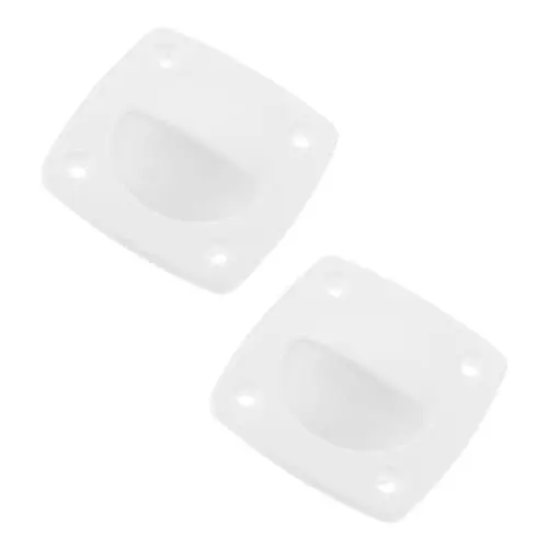 Produktbild: BESPORTBLE Boot Luke Griff Flush Pull Latch Weiß Nylon Marine Einbau Griff Boot Locker Luke Pull