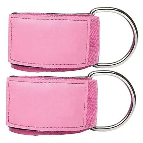 Produktbild: BESPORTBLE Für Kabelzug Fitness Gepolsterte Sport Für Krafttraining Ankle Strap Zubehör Für änner Und Frauen Pink