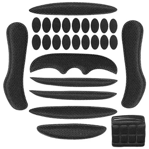 Produktbild: BESPORTBLE 1 Satz Helmfutter Reithelmschutz Schutzpolster Für Reithelme Ersatz Der Helmpolster Sicheres Helmpolster Polsterung Für Schutzhelme Helmpolsterung Skihelm Fahrrad Polyester Kind