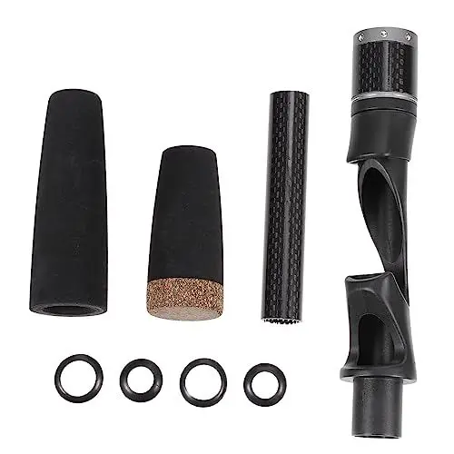 Produktbild: BESPORTBLE 1 Satz Köder Zubehör Für Angelruten Altes Griff-kit Rollenknopf Angelrutengriff Casting-rollenhalter Angelzubehör Rollengriff Teile Für Angelrollenhalter Energie Handhaben Plastik
