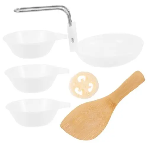 Produktbild: BESPORTBLE Kochschüssel-set 6-teiliges Camping-kochgeschirr-set Tragbare Campingschüssel Outdoor-geschirr Pp für Camping