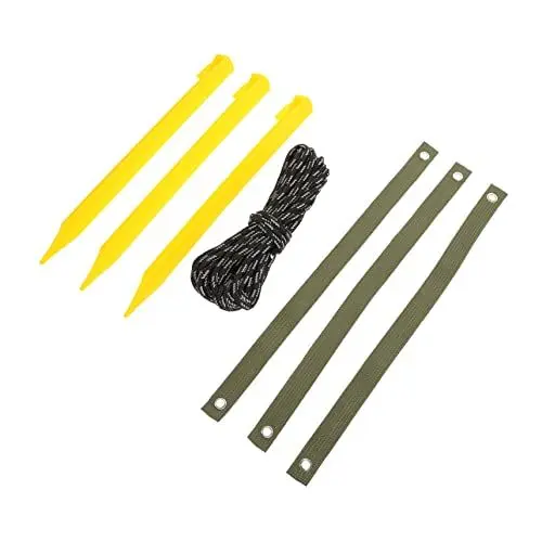Produktbild: BESPORTBLE Pflanzenstützanker 6er-Pack Baumpfahl-Set Gurte Und Seil Baumanker-unterstützung