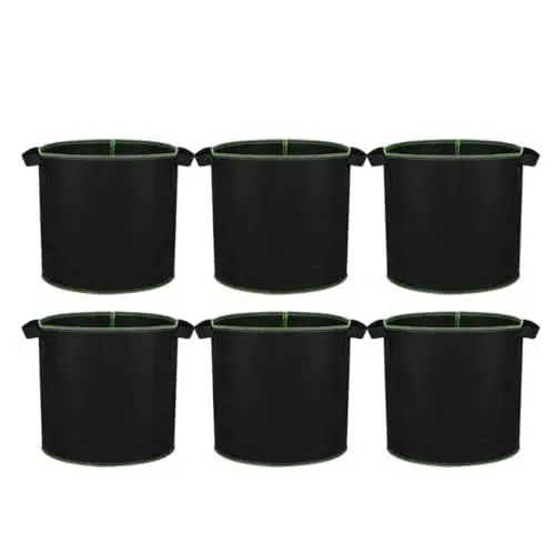 Produktbild: BESPORTBLE 1 Satz Pflanzkübel Gartenwerkzeuge Garten Wergzeug Nicht Traditionelle Pflanzgefäße Pflanzenübertöpfe Garten Säcke Pflanzentasche Wickeltaschen Aus Vliesstoffen Stofftöpfe 6st