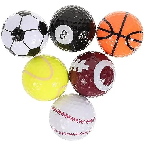 Produktbild: BESPORTBLE 1 Satz Sportgolfbälle Kleiner Golfball Kompakter Übungsball Golfübungsbälle Golfbälle Verschenken Farbige Golfbälle Für Herren Süße Drinnen Fräulein Zubehör Synthesekautschuk