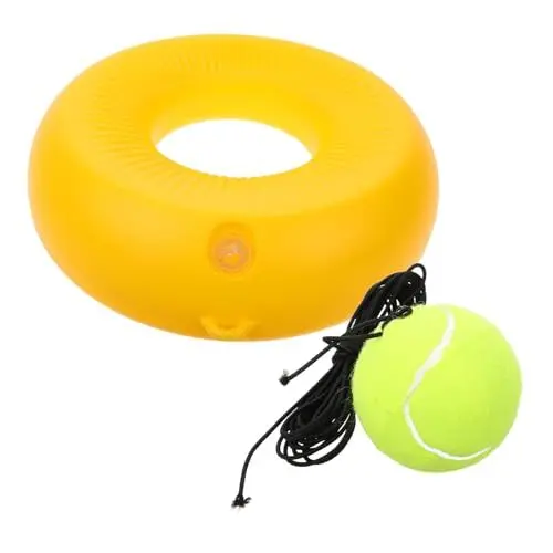 Produktbild: BESPORTBLE 1 Satz Tennis-trainingsausrüstung Werkzeug Sporttrainingsgerät Tennistrainer-Rebound-Ball Tennis-selbsttrainingstool Tennis-übungsgerät Tennis Trainingsgerät Plastik Orange