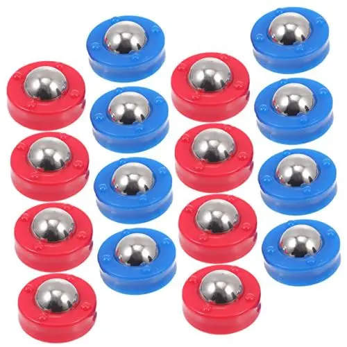 Produktbild: BESPORTBLE 1 Satz Tisch-Shuffleboard Tischspiel Rollende Perlen Brettspiel Rollende Kugeln Tischspiel Rollende Bälle Rollende Kugeln Liefert Brettspielrollen Rollen Für Tischgeräte Stahl 16st