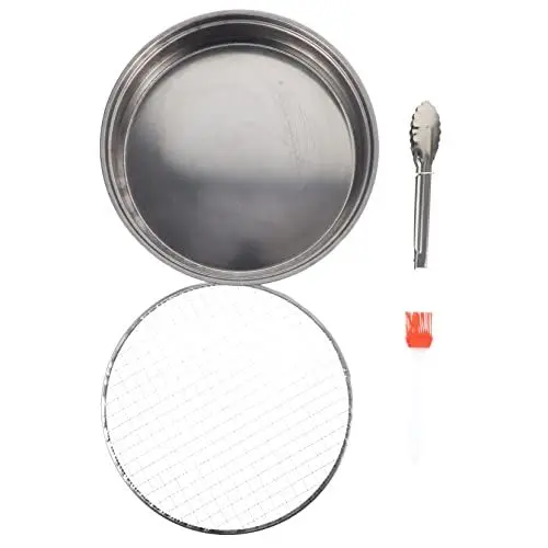 Produktbild: BESPORTBLE Grillset Tragbar Für Den Außenbereich Edelstahl Grillwerkzeug-set Notfall-kochherd
