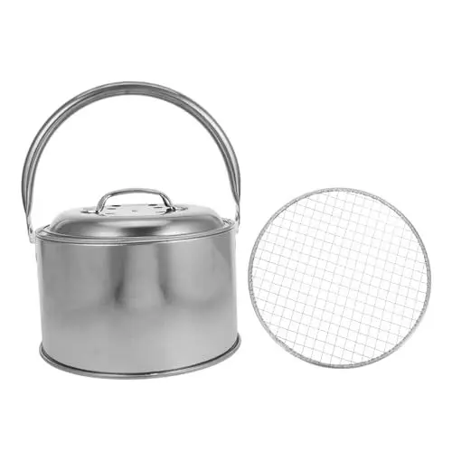 Produktbild: BESPORTBLE All-in-Pit Outdoor-kochausrüstung Feuerstelle Eimer Kleiner Grill Rv Reisezubehör