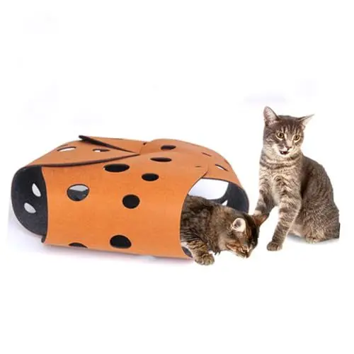 Produktbild: BESPORTBLE 1 Stück Haustier warmes pet Bed katzenhängebett katzenbetg katzenhöhlen Tierbett für Katzen cat cave Haustierbett Haustier-Schlafbett Rohrbett für Katzen Katzenhausbett Black