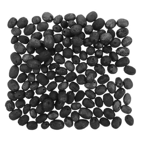 Produktbild: BESPORTBLE 1 Teekohle Campinggrill Holzkohle Kaminholzkohle Kohle Im Freien Grillkohle Kohle Schornstein Herd Feuer Holzkohle Holzkohlegrill Multifunktionale Feuerkohle Hölzern Black