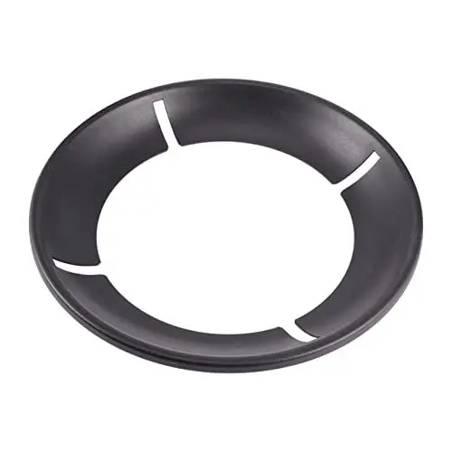 Produktbild: BESPORTBLE Wok-Rack Schwarz Winddicht Für Gasherd Topf Wärmeverteilerplatte Effizientes Kochen Einfache Installation