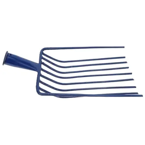 Produktbild: BESPORTBLE 1stk Mit Neun Zähnen Kamin Kohle Schaufel Strauchrechenaufsatz Detaillierte Strauchrechen Rasen Rechen Gartenrechen Für Die Gartenarbeit Grill Ohne Blumenbeet Stahlschaufel