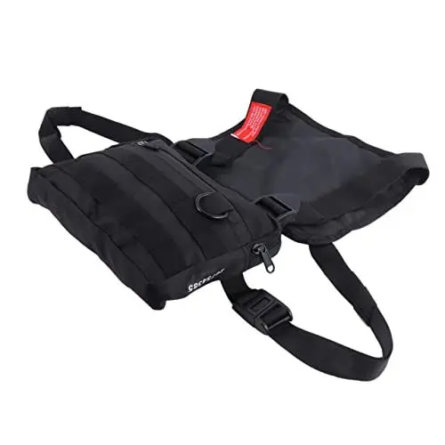 Produktbild: BESPORTBLE 1stk Outdoor-trainingsrucksack Berg Rucksack Übungstaschen Fahrradrucksack Weste Chest-Rig-Tasche Mehrzweckrucksack Draussen Fototaschen Laufweste Reisen Umhängetasche Nylon