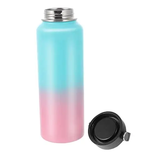 Produktbild: BESPORTBLE 1stk Vakuumflasche Edelstahlflasche Mit Vakuumwand Isolierende Wasserflasche Heiße Kalte Wasserflasche Tragbarer Thermobecher Sportgetränk Edelstahl 304 Winter Spender Reisen