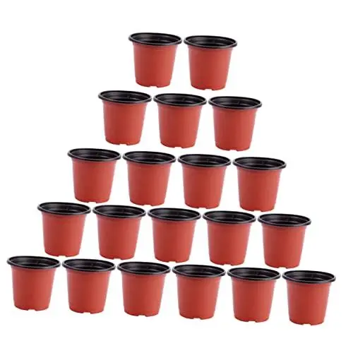 Produktbild: BESPORTBLE 20St Sämlingstopf zimmerpflanzen Blumentöpfe hydroponische Zuchtbecher Pflanzenuntersetzer für den Außenbereich Pflanzer Schwarzkümmel Blumentopfbecken Pflanzen Blumentopf Mini