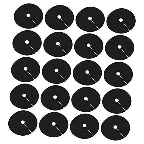 Produktbild: BESPORTBLE 20St Unterlegplane Baumring zur Unkrautbekämpfung Baumschutzmatte Protect Garden klopapier unkrautbrenner Ring-Unkrautbekämpfungstuch Ring zur Bekämpfung von im Garten