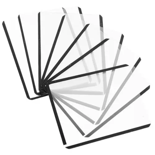 Produktbild: BESPORTBLE 20Stücke Spielkartenhüllen Kartenschutz Transparentes Etui für Sammelkarten und Trading Cards Langlebig und Praktisch zur Aufbewahrung von Spielkarten Baseball Karten