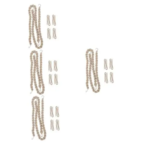 Produktbild: BESPORTBLE 4 Sätze Elastische Stiefelbänder Beingurte Vielseitige Camping-vorräte Elastische Stiefelseile Zum Einfachen Anziehen Und Reparieren 5 Stück * 4