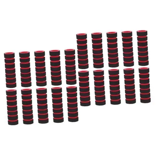 Produktbild: BESPORTBLE 20 STK Schwammbezug für Fitnessgeräte Schwammmaterial Fitnessgeräte Zubehör Gymnastikzubehör Ersatzpolster für Fitnessgeräte Sportzubehör Übungsschwammrolle Schwammrohr Rollschwamm