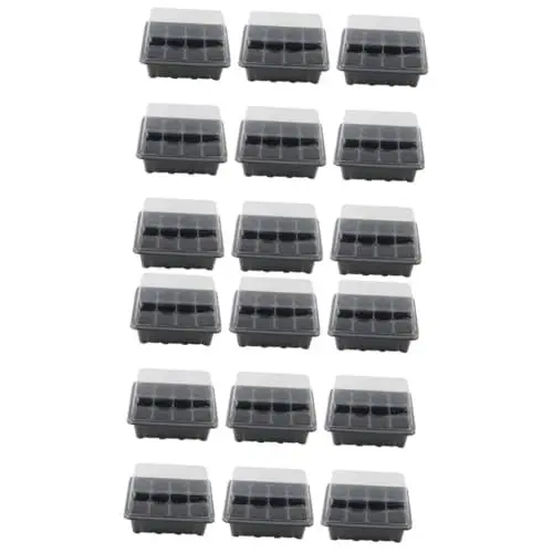 Produktbild: BESPORTBLE 20 STK Tablett gärfass gärtopf saatstreuer gärkorb gärkörb Pflanzenstarter Keimlingsschalen Erzeuger Anlasser sprießen Sprossenplatte Mini Suite einstellen Sämlingsbox Genitalien