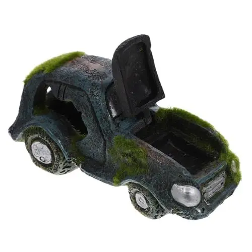 Produktbild: BESPORTBLE 2st Aquarium Landschaftsbau Auto Aquarium-Dekoration Aquariumdekoration Aquarium-Harz-Auto-Ornament Auto- Aquarium-Ornament Autodekoration Aquarienlandschaft Zubehör Gemüse