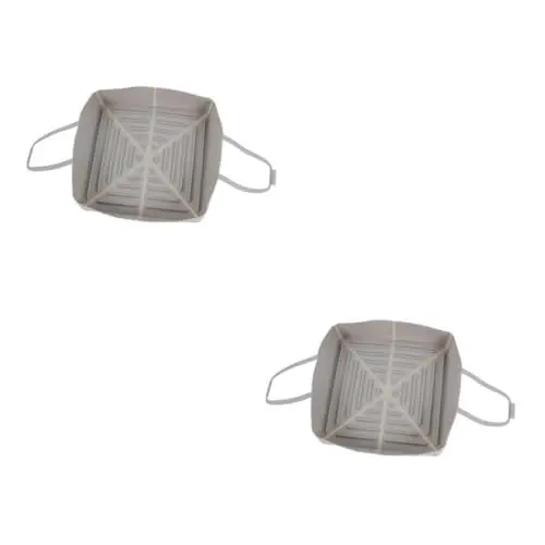 Produktbild: BESPORTBLE 2St Backgeschirr Backformen küchenmaschiene küchen gerät küchengeräte Luftfritteuse quadratische Körbe Airfryer-Korb Airfryer-Schalen waschbar Tablett Zubehör Liner Ofen Kieselgel