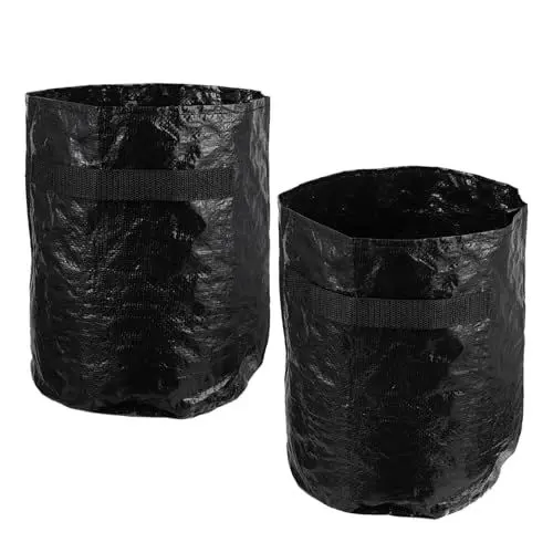 Produktbild: BESPORTBLE 2St Blattbeutel Auftragnehmer Taschen wiederverwendbarer Abfall Müllcontainer Müllbeutel Aufbewahrungstaschen für den Garten Gartenabfallsäcke Lagerung Blätter Kehrmaschine Plastik