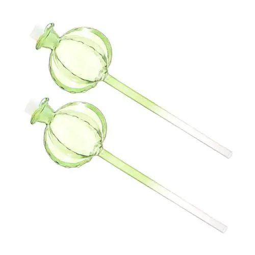 Produktbild: BESPORTBLE 2St -Blumenbewässerung Gartenbewässerungsrohrhalter Bidet-Sprayer Rasensprenger giesskanne gießkanne Selbstbewässernder Pflanzeinsatz Pflanzenbewässerungszwiebeln Green