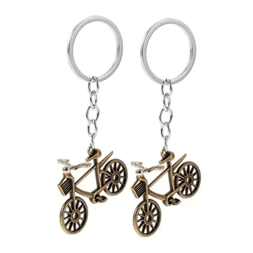 Produktbild: BESPORTBLE Retro Fahrrad Schlüsselanhänger Mini Fahrrad Modell Schlüsselanhänger Radfahren Zubehör Charme Tasche Dekorationen