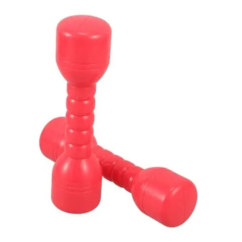 Produktbild: BESPORTBLE 2St Hanteln für Kleinkinder Fitnessgeräte für den Kindergarten Fitnessgeräte für Kleinkinder kinder fitnessgeräte Spielzeuggewichte für Kleinkinder Gewichte für Kinder Abs rot