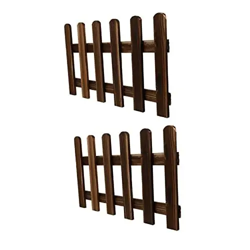 Produktbild: BESPORTBLE 2St Korrosionsschutzzaun aus Holz Spalierplatten aus Holz Zaundekorationen im Freien country style fechten Gartenbedarf Holzzaun konservierendes Holz der Zaun Abschneiden schmücken