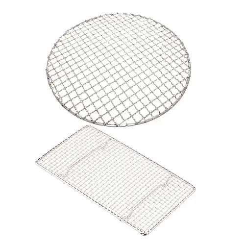 Produktbild: BESPORTBLE Multifunktions BBQ Net Grill Roste Edelstahl Kühlung Rack Barbecue Draht Mesh Grill Camping Werkzeug
