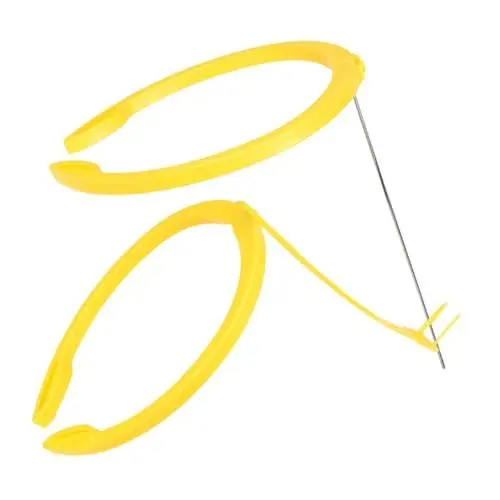 Produktbild: BESPORTBLE 2St Zuchtclip praktischer Besamungsclip Schweinehilfskreis Besamungsgestell für Schweine Clip für Stents zur Besamung auf dem Bauernhof Schweineklammer 201 Edelstahl Yellow
