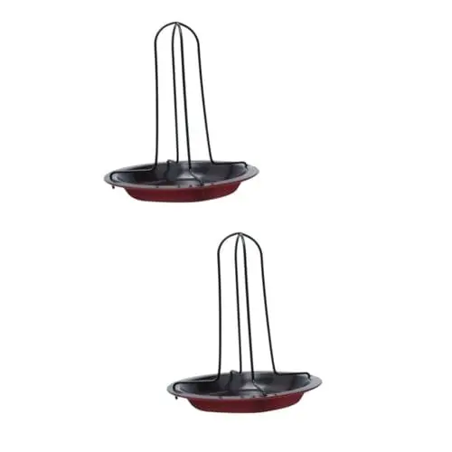 Produktbild: BESPORTBLE 2St abnehmbarer Holzkohlegrill camping-grill Camping Grillrost Grillständer mit Auffangschale Grillrost mit Auffangschale Außengrills Holzkohlegrills Grill im Freien Bräter Black