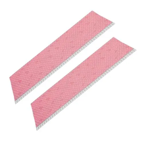 Produktbild: BESPORTBLE 2St elegant kreativität -Bodenfliese Puppenhauszubehör Badezimmerdekorationen Mini-Hausbodendekore kreativer Mini-Bodenbelag Modell Materialien Säule schmücken Abs