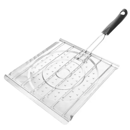 Produktbild: BESPORTBLE Edelstahl-Grill-draht-Rack-tablett Dampfgarer Für Kochen Im Freien BBQ Camping Wandern