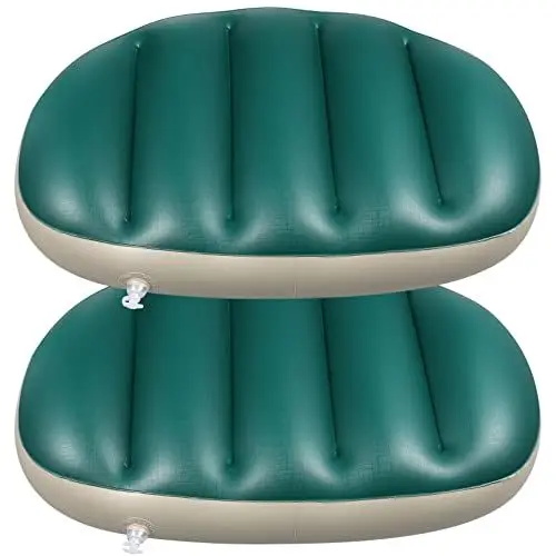 Produktbild: BESPORTBLE 2 Boot Sitzkissen Hochwertigem PVC-Material Angelkissen Aufblasbarer Sitz für Boot Kanu Boot Aufblasbare Sitze Schlauchboot
