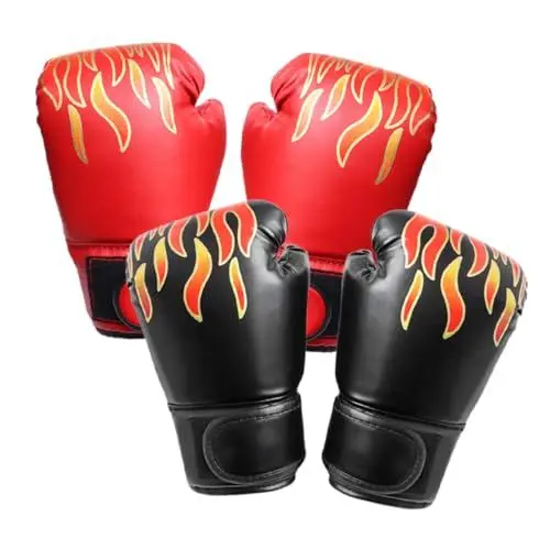 Produktbild: BESPORTBLE 2 Paar Kinder Boxhandschuhe Tragbarer Kickbox Handschuh Kleinkind Boxhandschuh Kleinkind Sparringhandschuh Tragbarer Thai Handschuh Kinder Thai Handschuh Bequemer